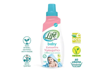 Life by Fakir Baby %100 Bitkisel Konsantre Yumuşatıcı 1500 ml 