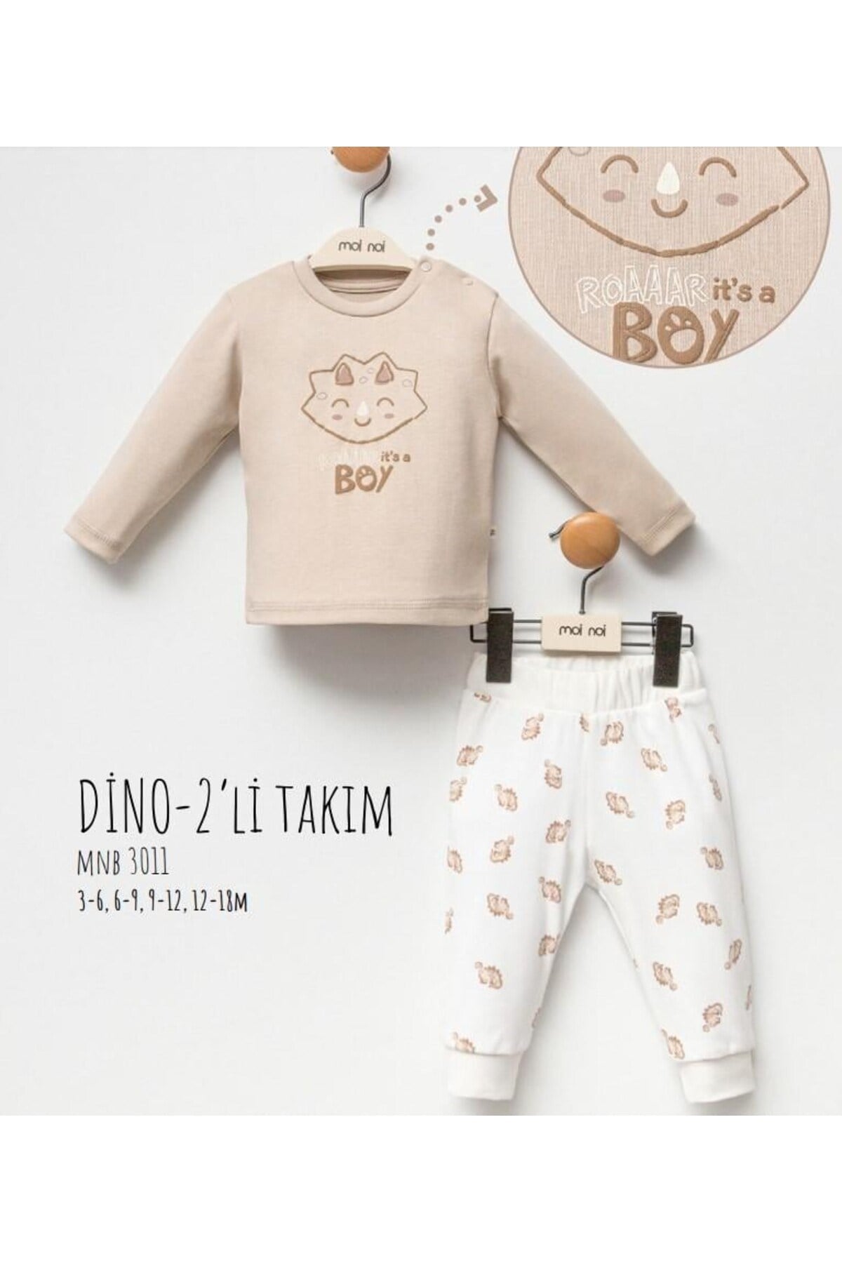 Moi Noi 2li Takım Dino