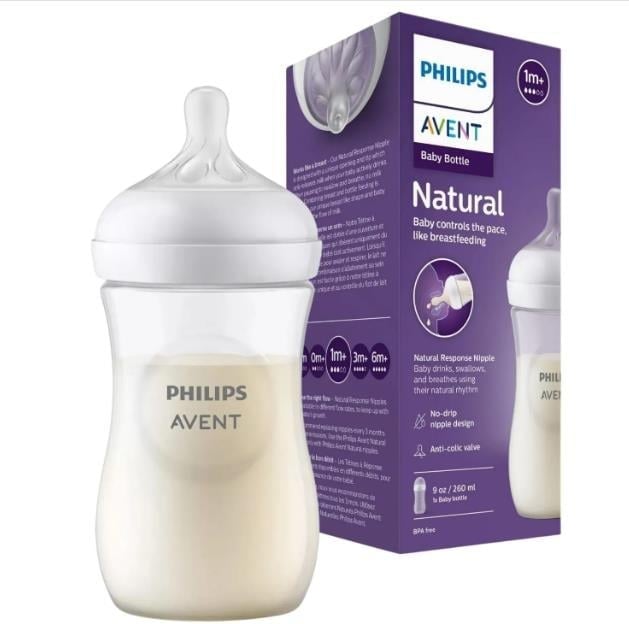 Philips Avent Doğal Tepkili PP Biberon 260ml 1+ Ay