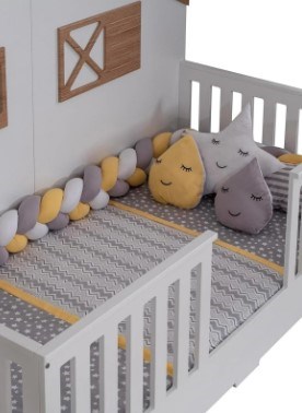 Tiffany Satürn Montessori Kenar Koruma Ve Örgü Seti Sarı