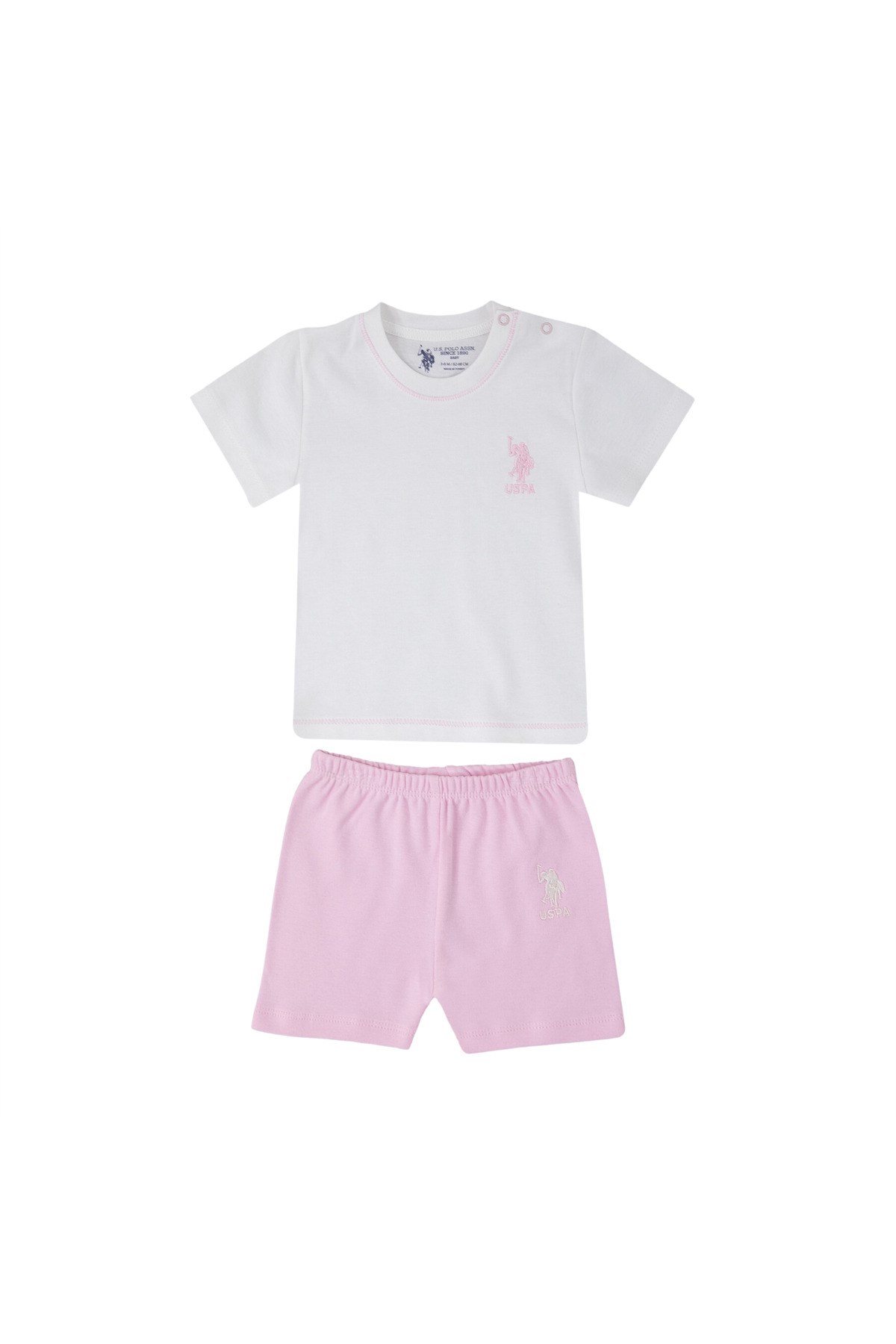 U.S. Polo 2li Takım T-Shirt Krem