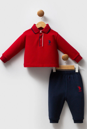 U.S. Polo 2li Takım Kırmızı