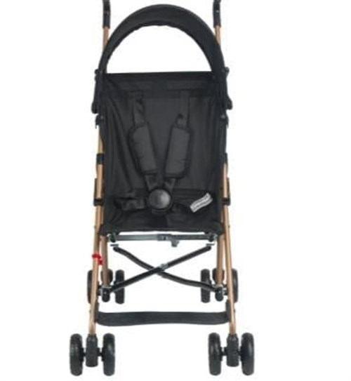 Be-Be Basic Pratik Baston Bebek Arabası Gold Siyah