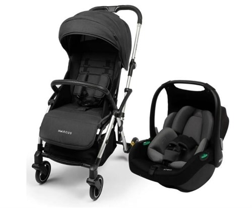 Kanz Marcus Travel Bebek Arabası Raisin Black