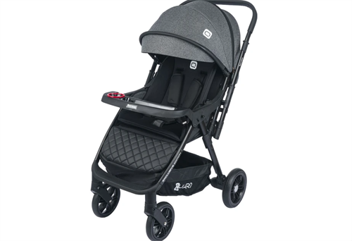 Mamma Mia Double Way Çift Yönlü Bebek Arabası Gri
