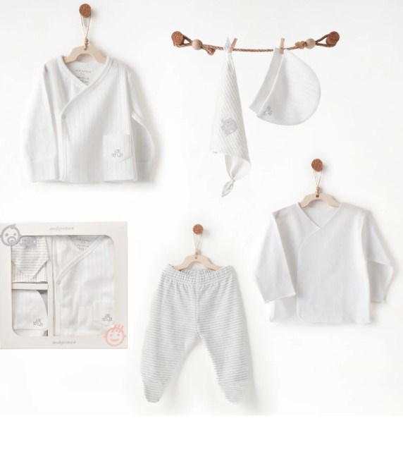 Andy Wawa Hastane Çıkışı 5li Hello Elephant Beyaz