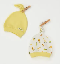 Andy Wawa Şapka 2li Cute Curocodile Sarı