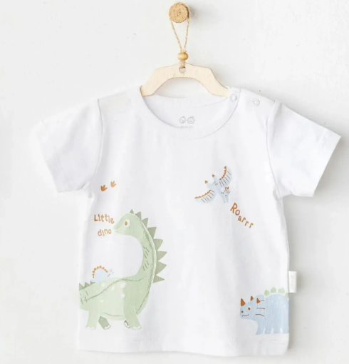 Andy Wawa T-Shirt Casual Beyaz