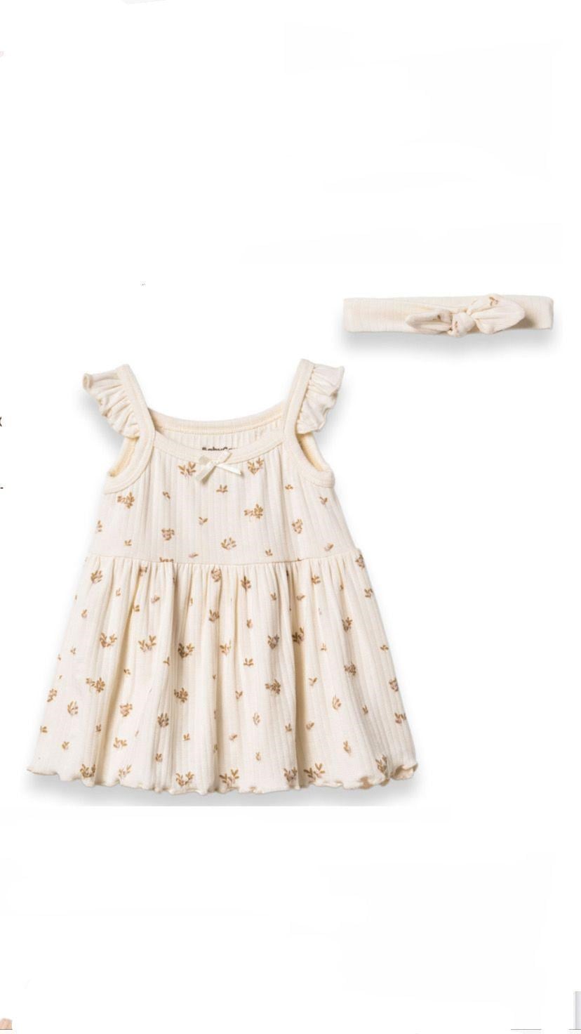 BabyCosy Elbise Saç Bandı Ekru