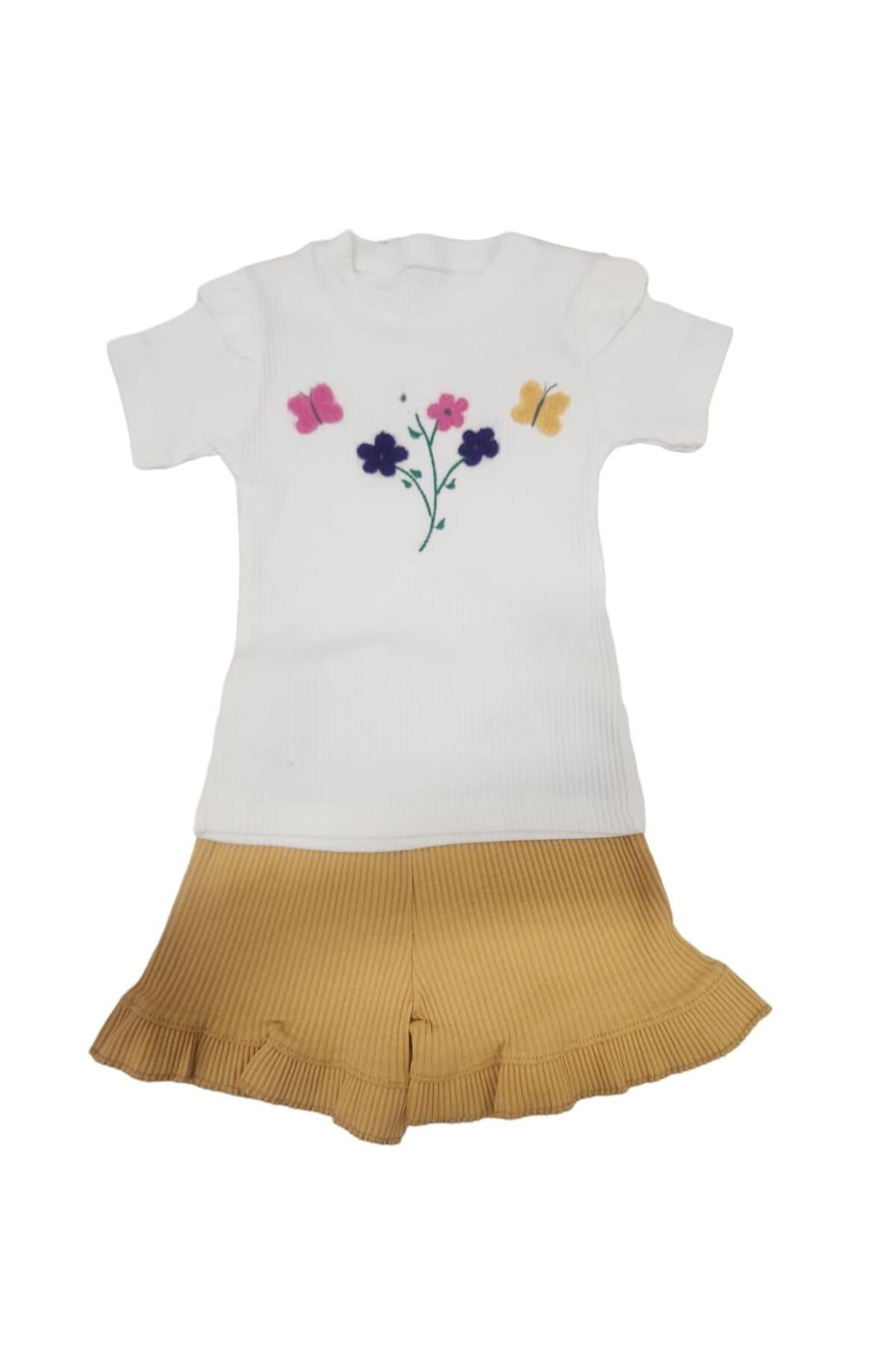 Babydoll 2li Takım Kiddyland Skate Sarı