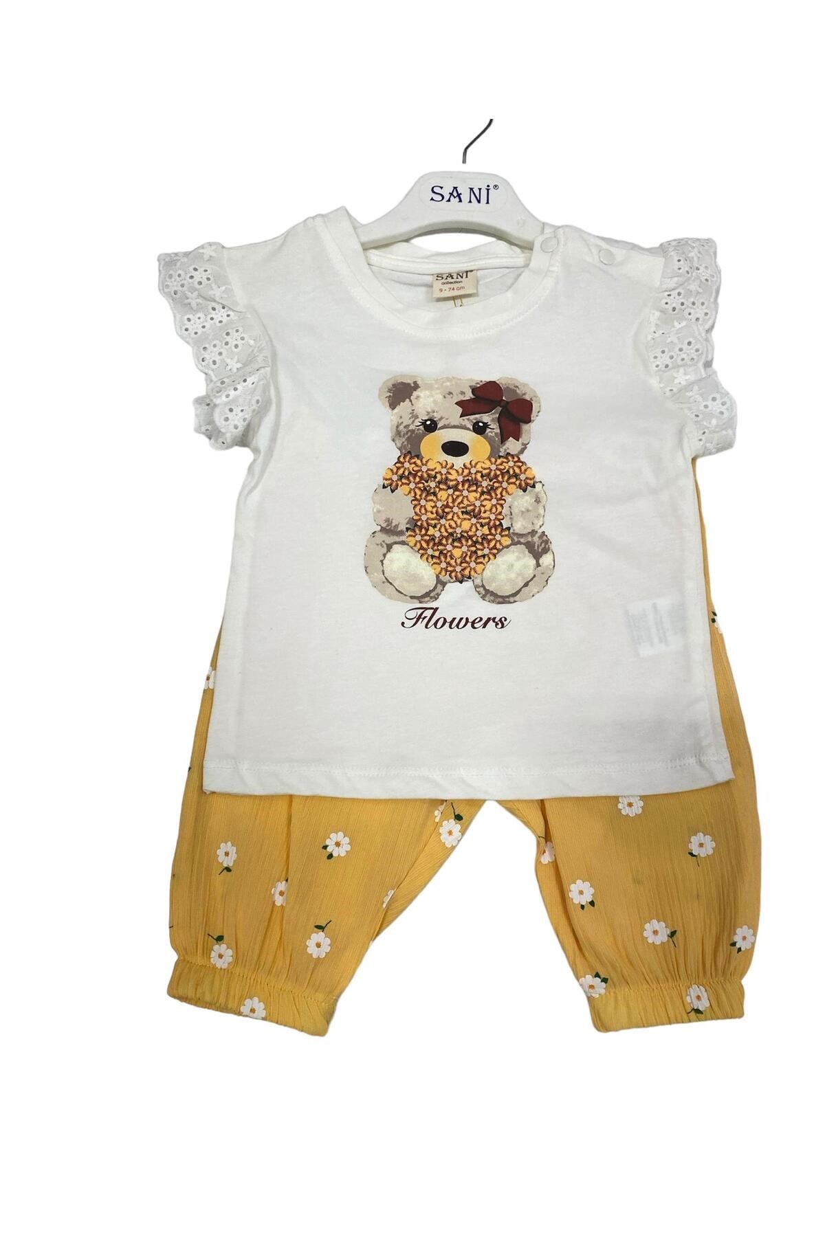 Babydoll 2li Takım Sani Sarı