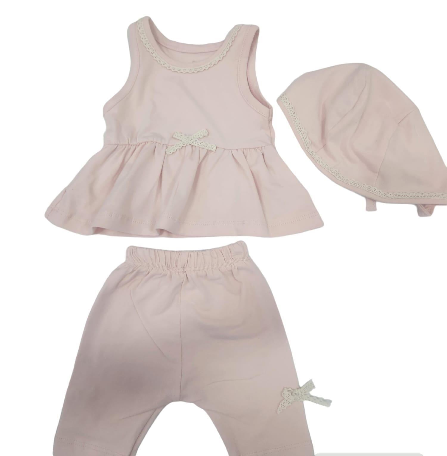 Babydoll 2li Takım Wogi Pembe