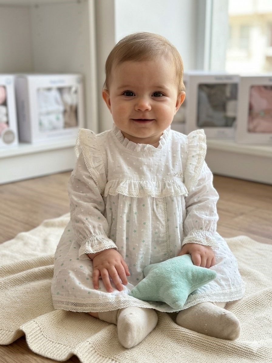 Babydoll Elbise Babydola Mint