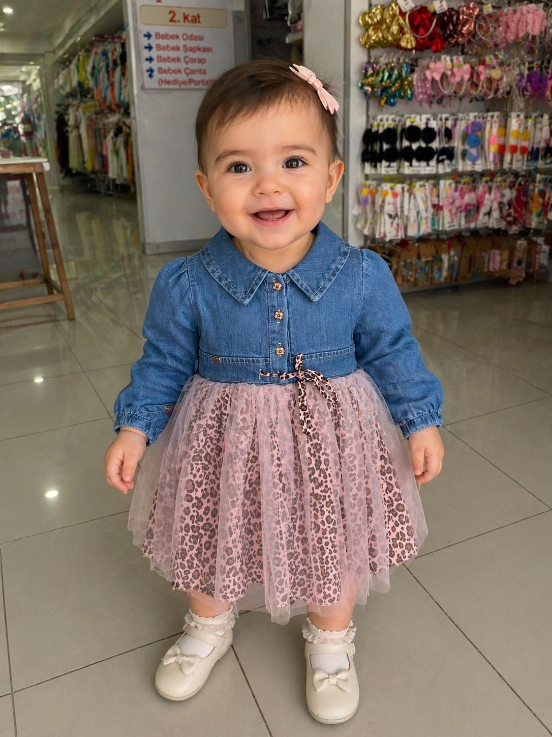 Babydoll Elbise Babydola Pembe
