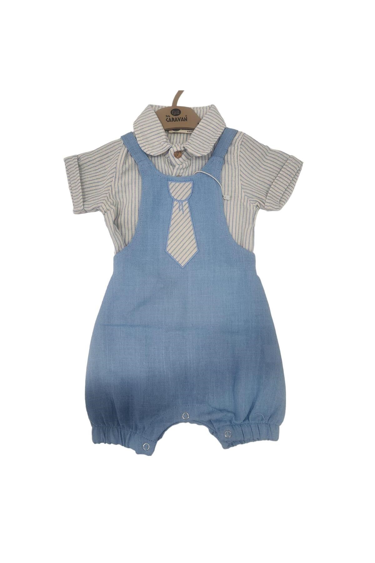 Babydoll Tulum Karavan Mavi