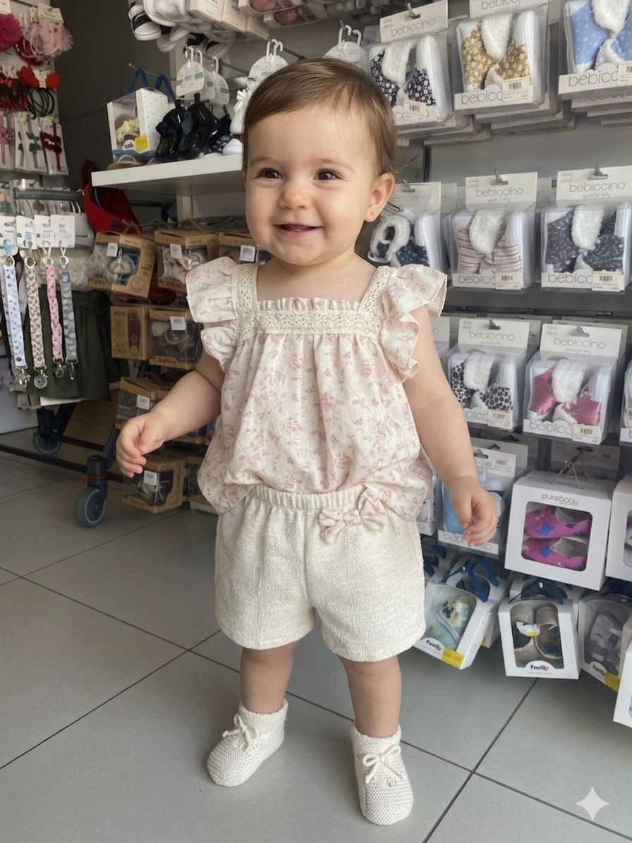 Babydoll Tulum Via Bej