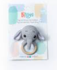 Bibaby Ahşap Diş Halkası Figürlü Fil