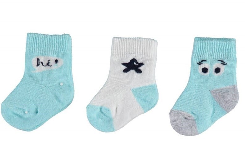 Bibaby Organik Çorap Soket 3lü Hi Mint