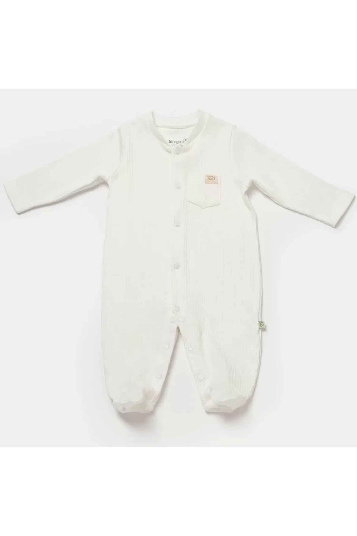 Bibaby Organik Salopet Modal Nature Relax Ecru