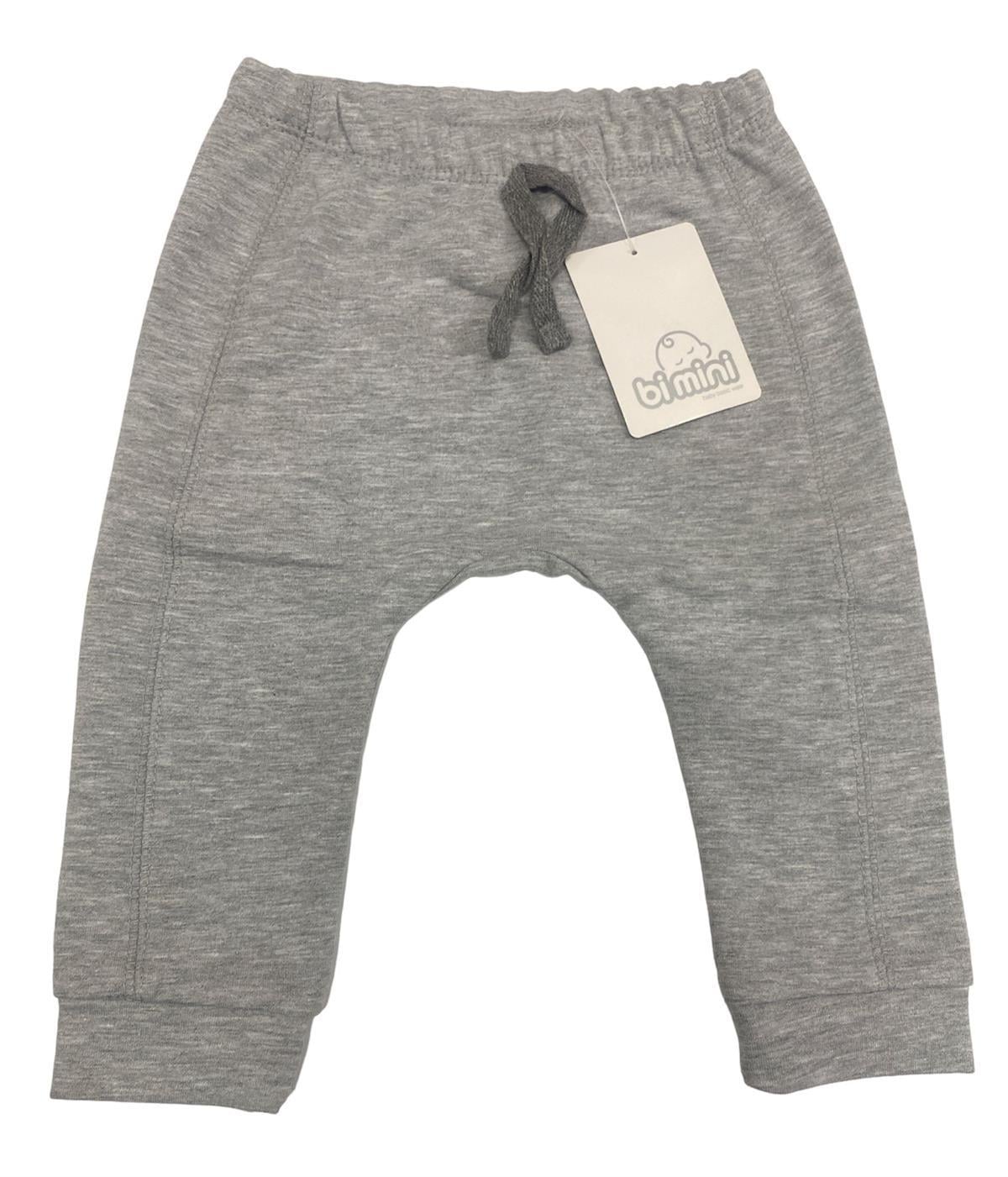 Bibaby Pantolon İki İp Moons Bimini Açık Gri