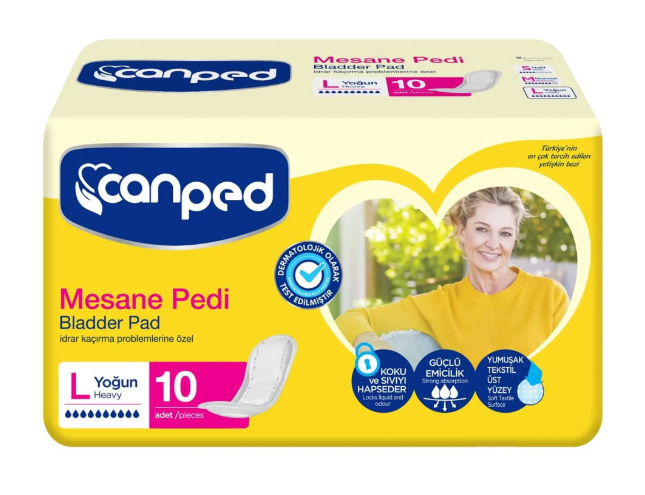 Canped Mesane Pedi 10lu L Beden