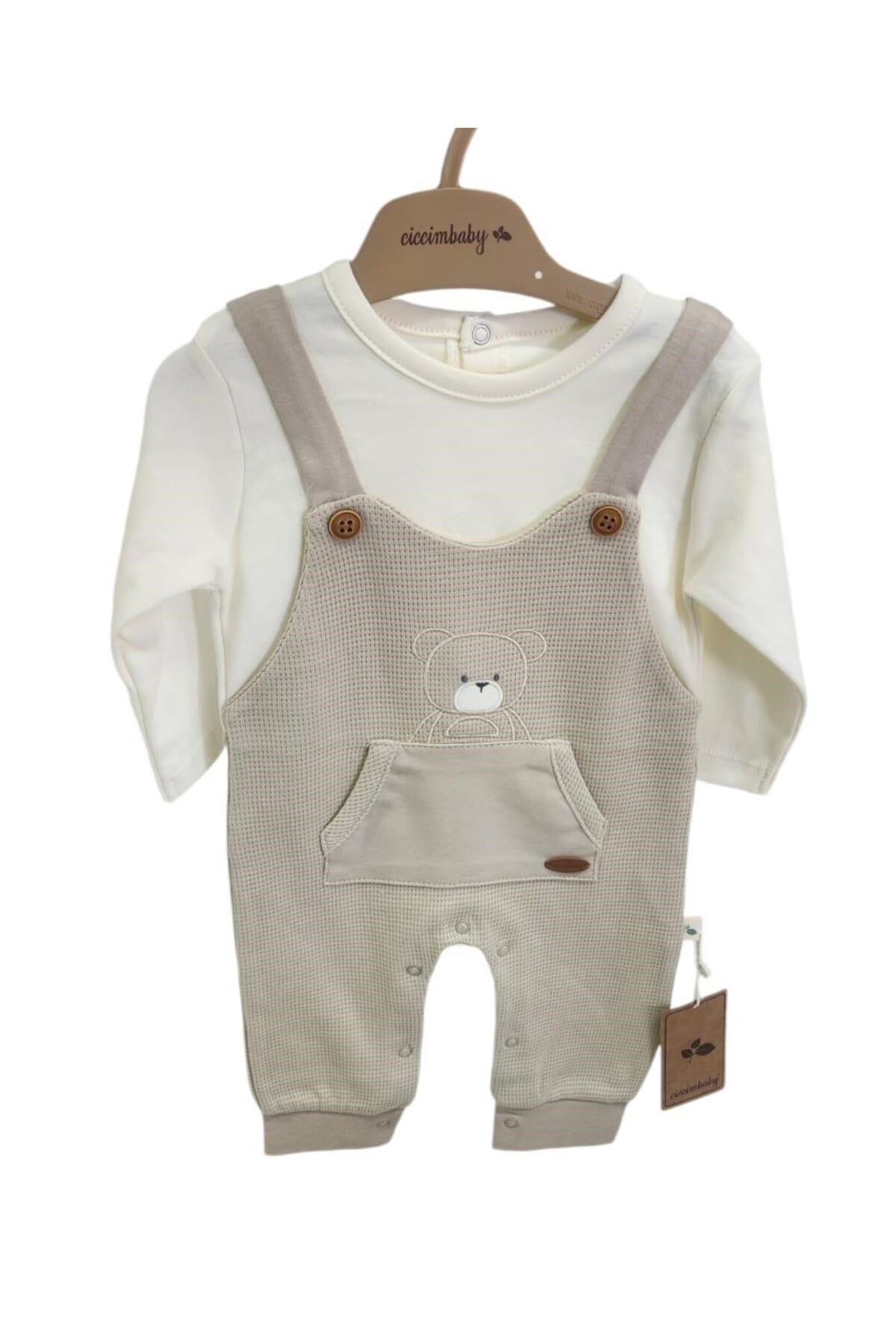 Ciccim Baby Salopet Bear Hugs Toprak
