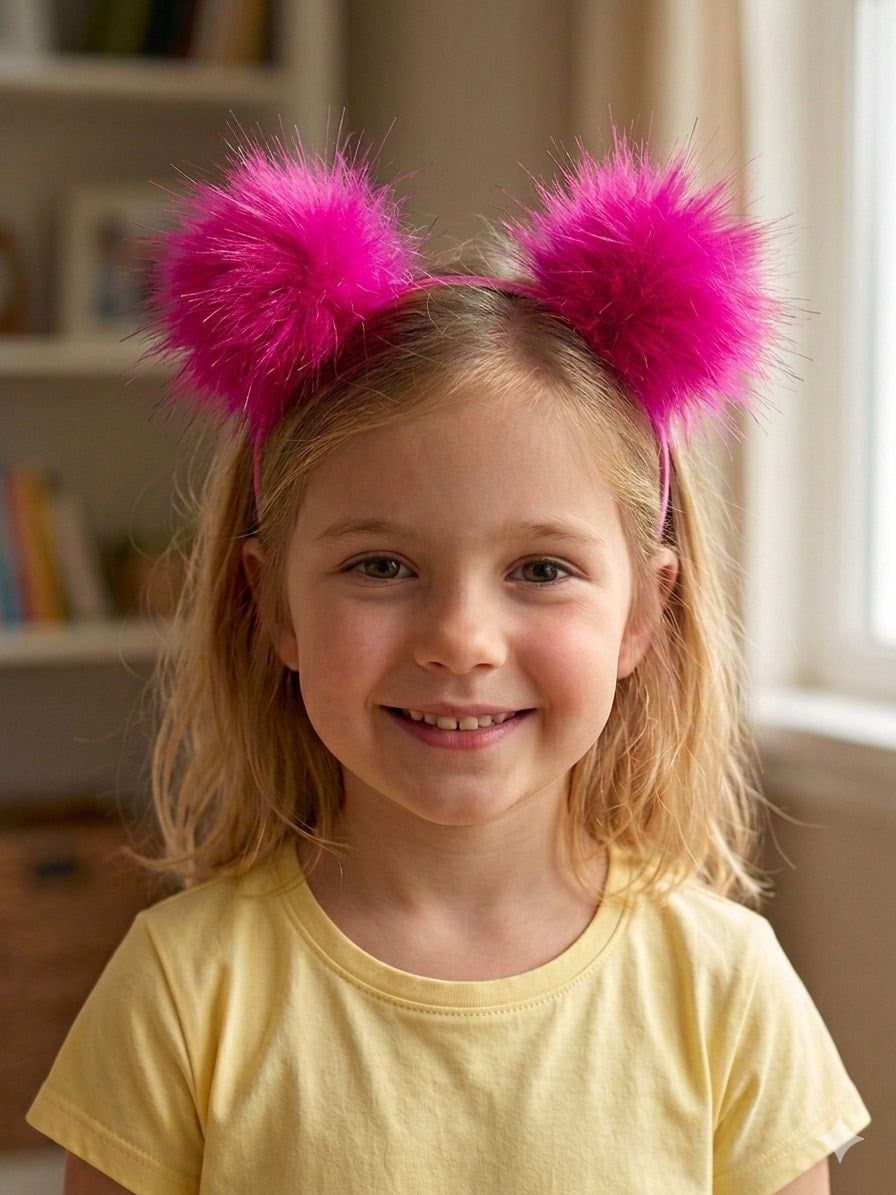 Crazy Kids Taç Fuşya