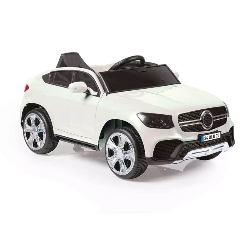 Dolu Grand SUV Akülü Araba Uzaktan Kumandalı 12V Beyaz