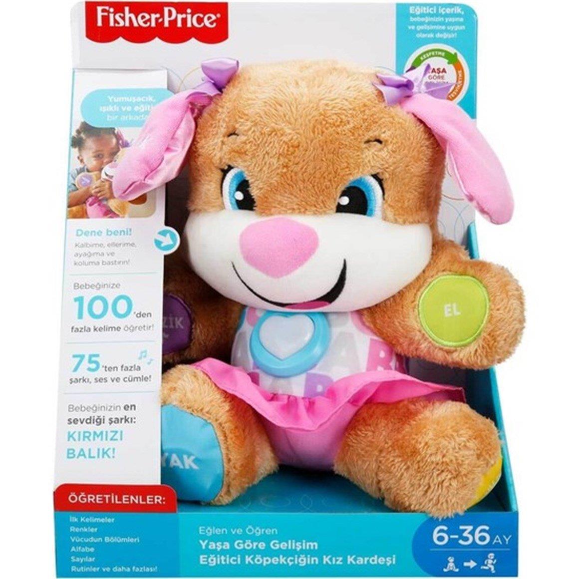 Fisher Price Yaşa Göre Gelişim Eğitici Köpekçik Kız Kardeşi