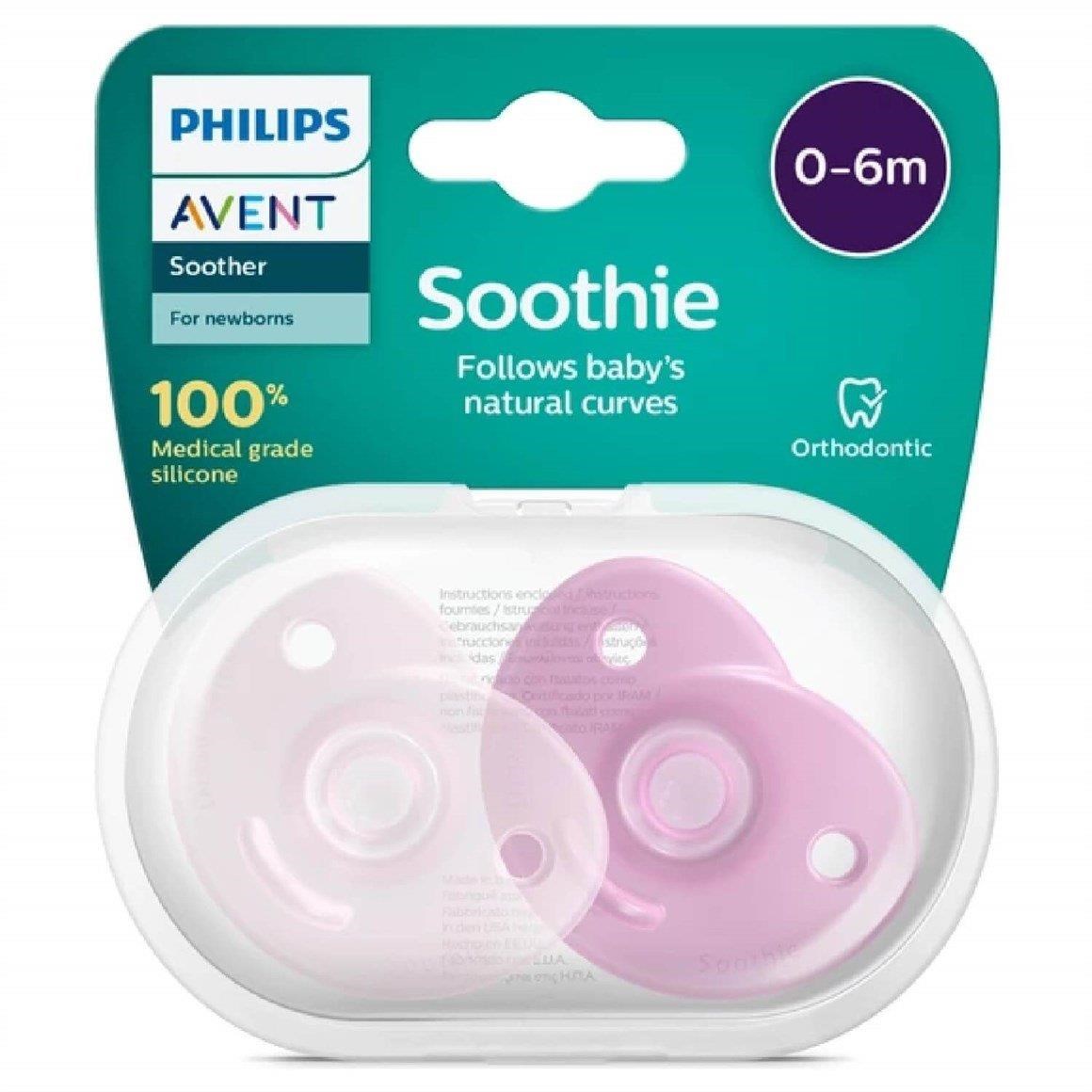 Philips Avent SCF194/02 Soothie Silikon Emzik 2li 0+ Ay Kız