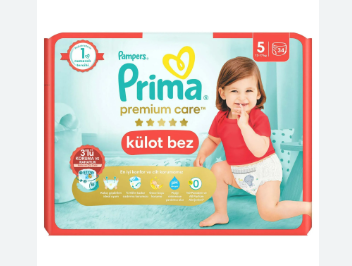 Prima Premium Care Külot Bebek Bezi 5 Beden Junior 12-18 Kg 34lü