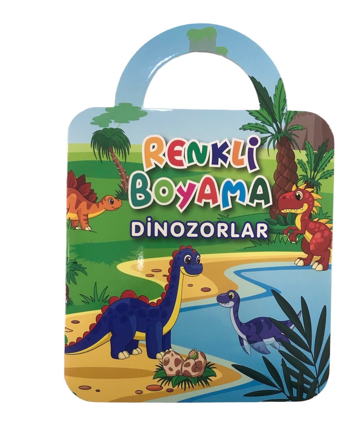 Renkli Boyama-Dinozorlar