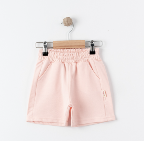 Tiffany Şort Oversize Theme Pudra