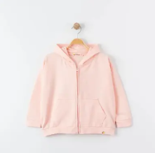 Tiffany Sweatshirt Kapüşonlu Oversize Theme Pudra