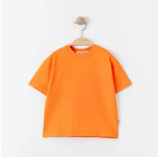 Tiffany T-Shirt Basic Süprem Turuncu