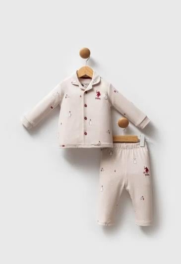 U.S. Polo 2li Takım Bej