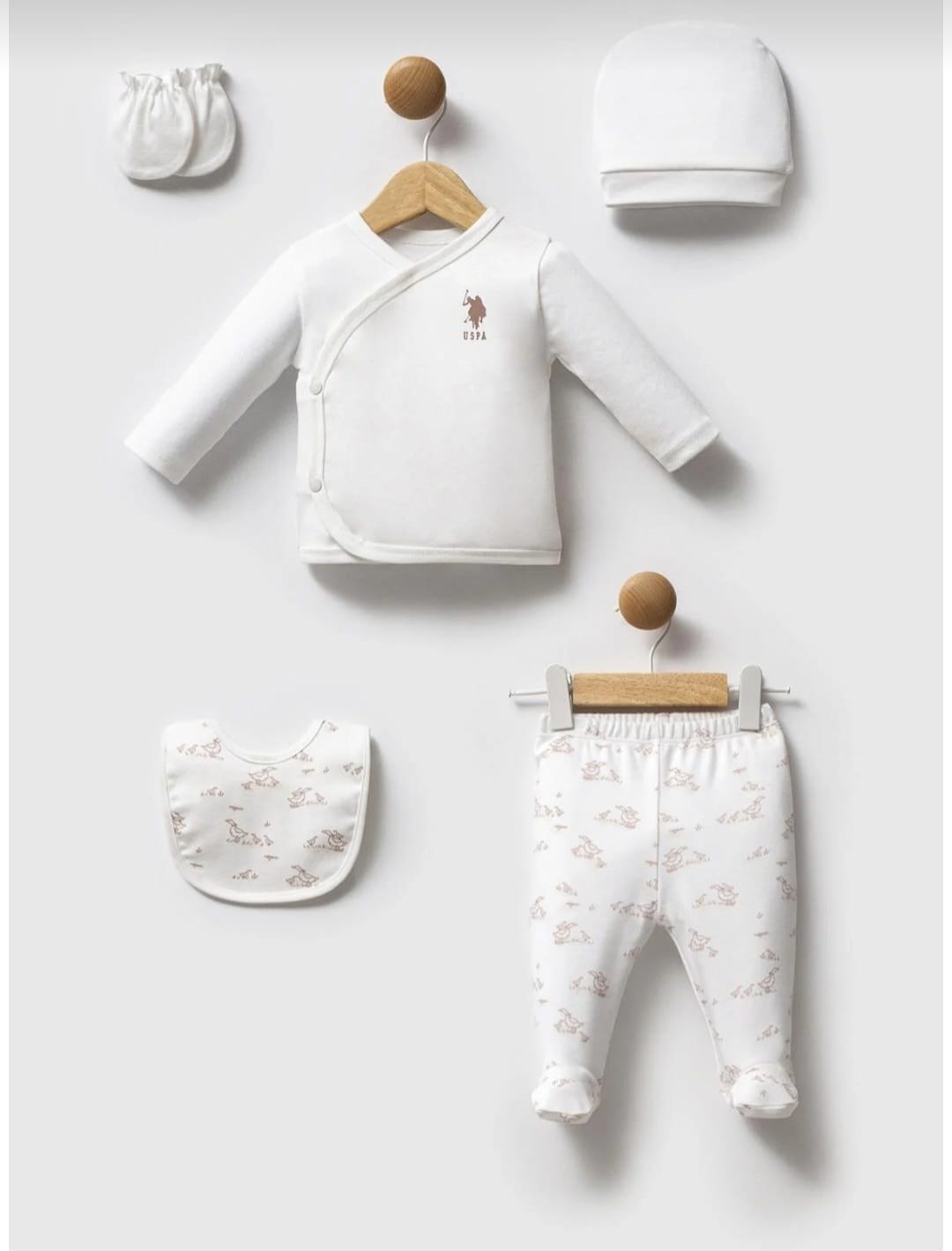 U.S. Polo Hastane Çıkışı 5li Beyaz