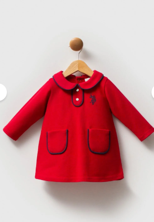 U.S. Polo Elbise Pike Kırmızı