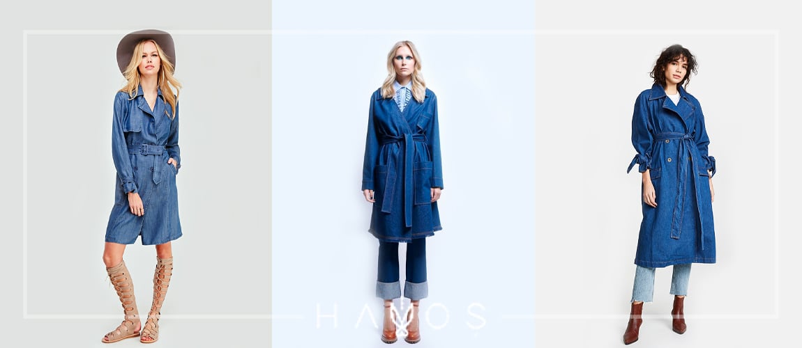 Bu Baharın Modası: Denim Trençkot