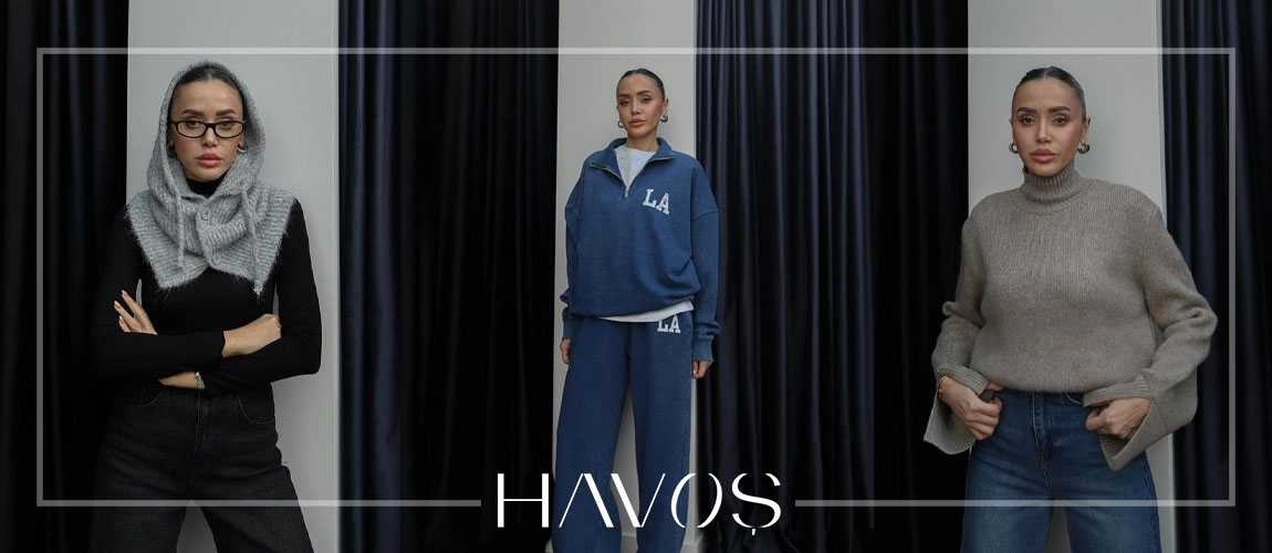 mevsim geçişleri, kadın giyim, 2026 trendleri, Havoş, hafif kombinler, katmanlı giyim, kıştan ilkbahara moda, zamansız stil, koruyucu giyim, triko modelleri, yeni sezon, dış giyim, işlevsel moda