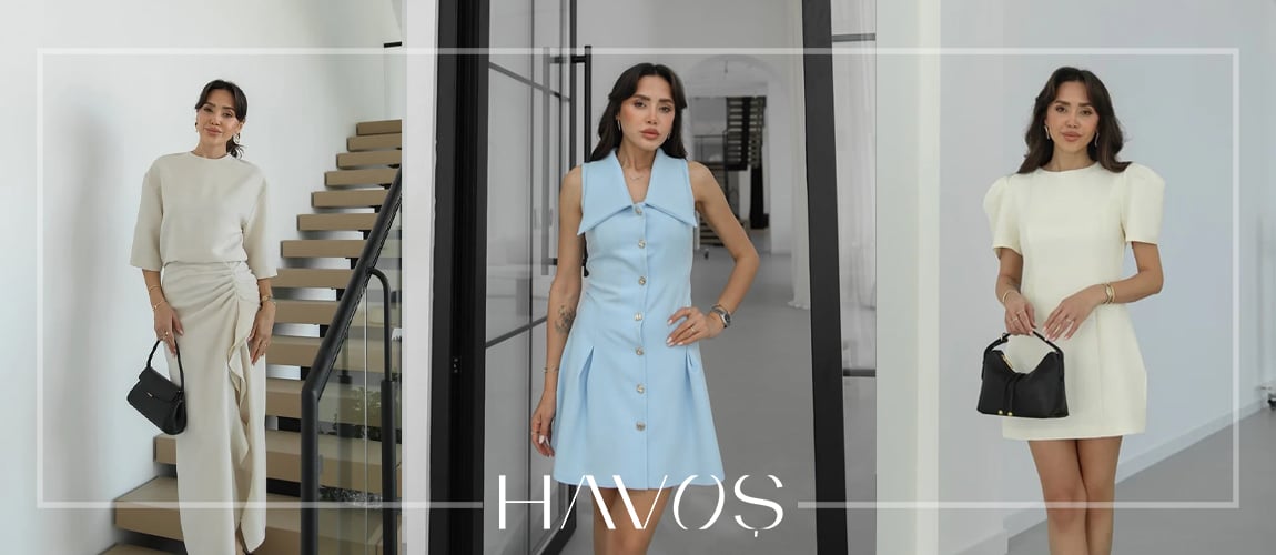 İlkbahar kadın kombinleri, Nisan ayı kadın giyim, Bahar moda renkleri, Kadın ofis stili, Havoş kadın giyim, Günlük şık kombinler, İlkbahar giyim trendleri, Açık ton kombinler