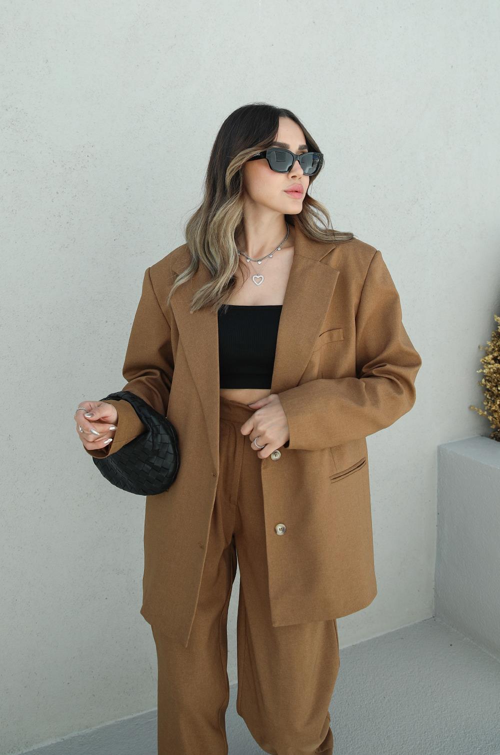 Camel Vatkalı Odeon Premium Blazer Ceket · 3