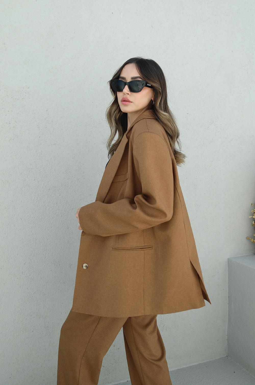 Camel Vatkalı Odeon Premium Blazer Ceket · 4