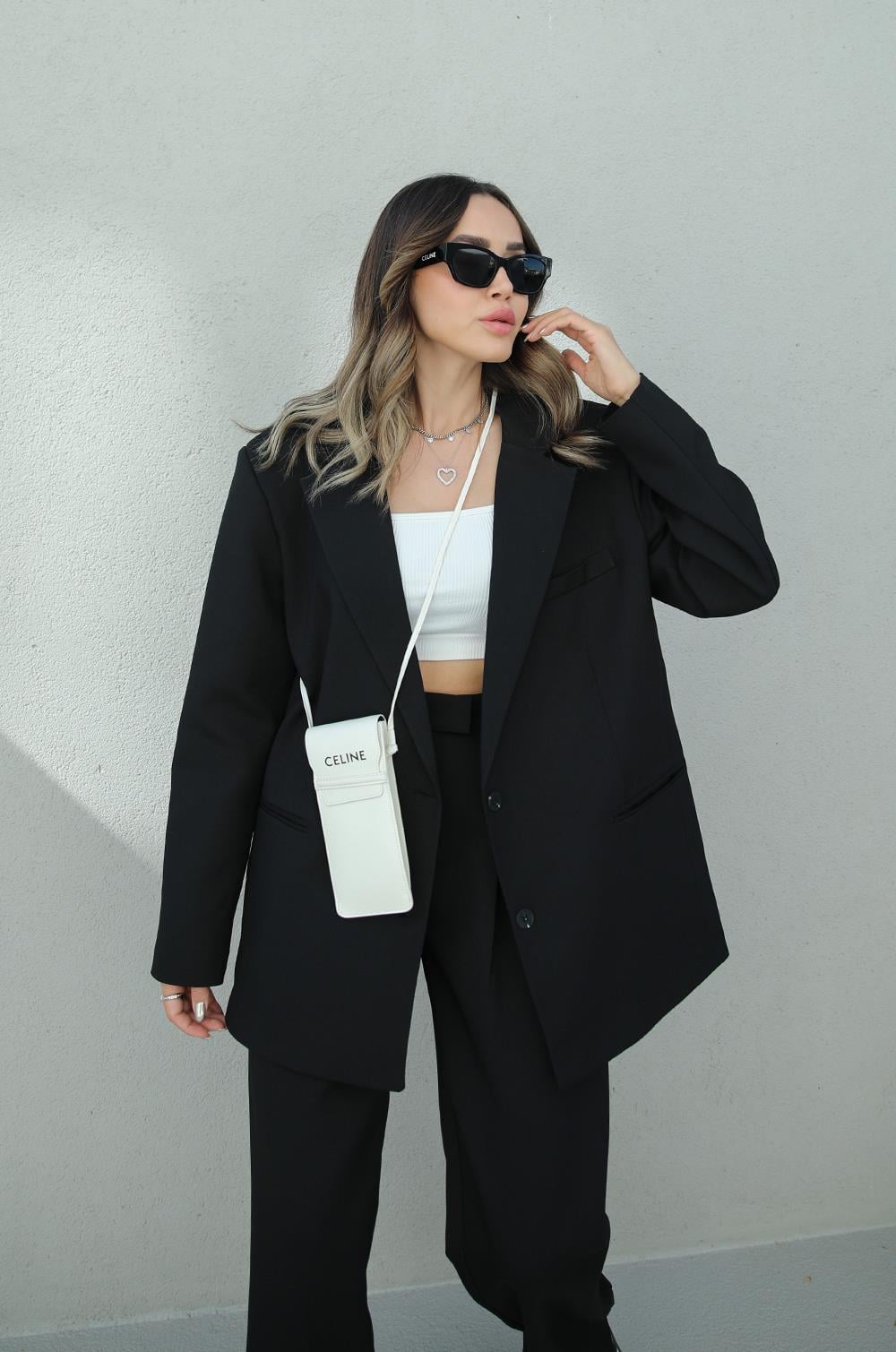 Siyah Vatkalı Odeon Premium Blazer Ceket · 3
