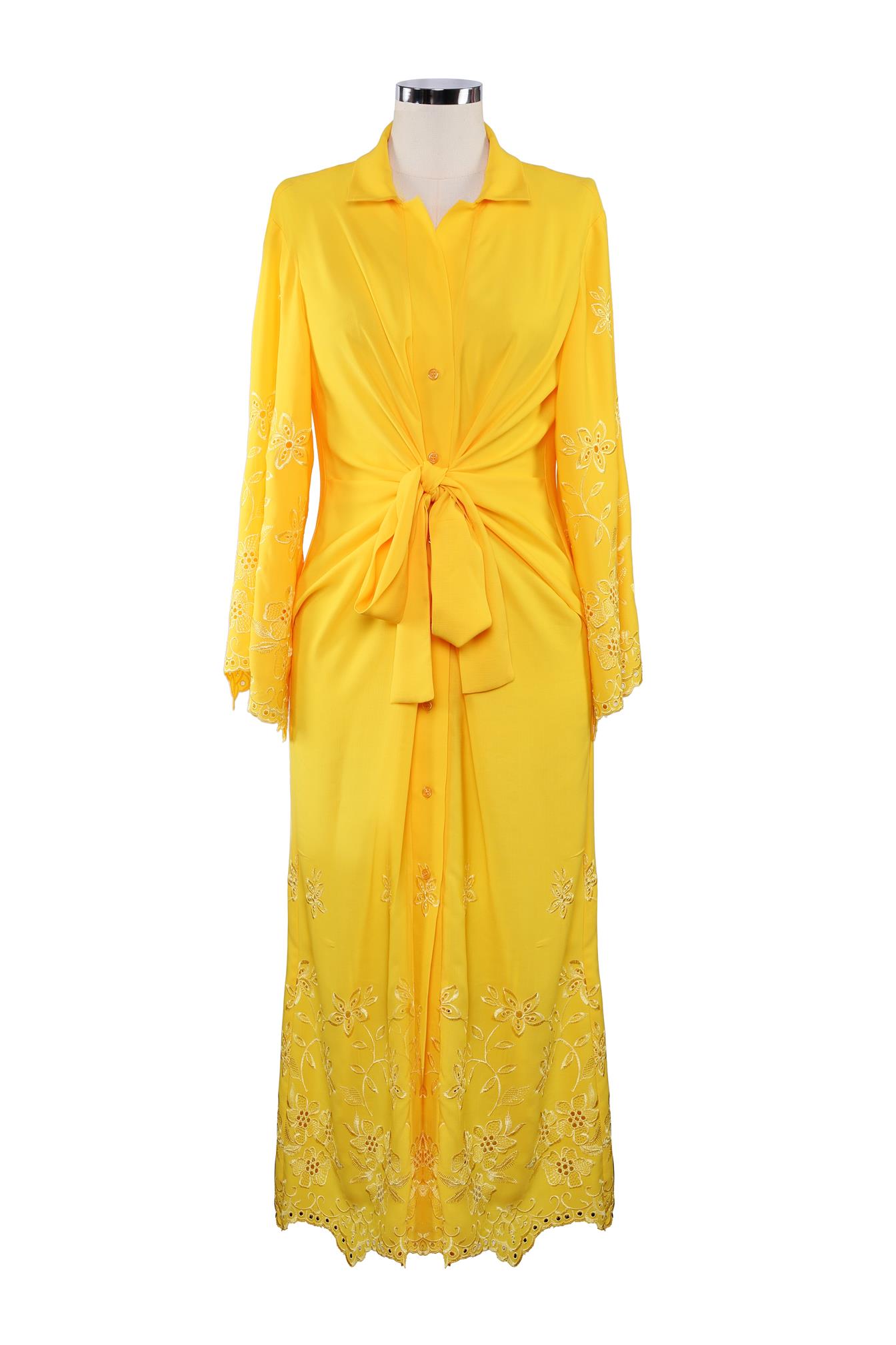 Önden Bağlamalı Elbise