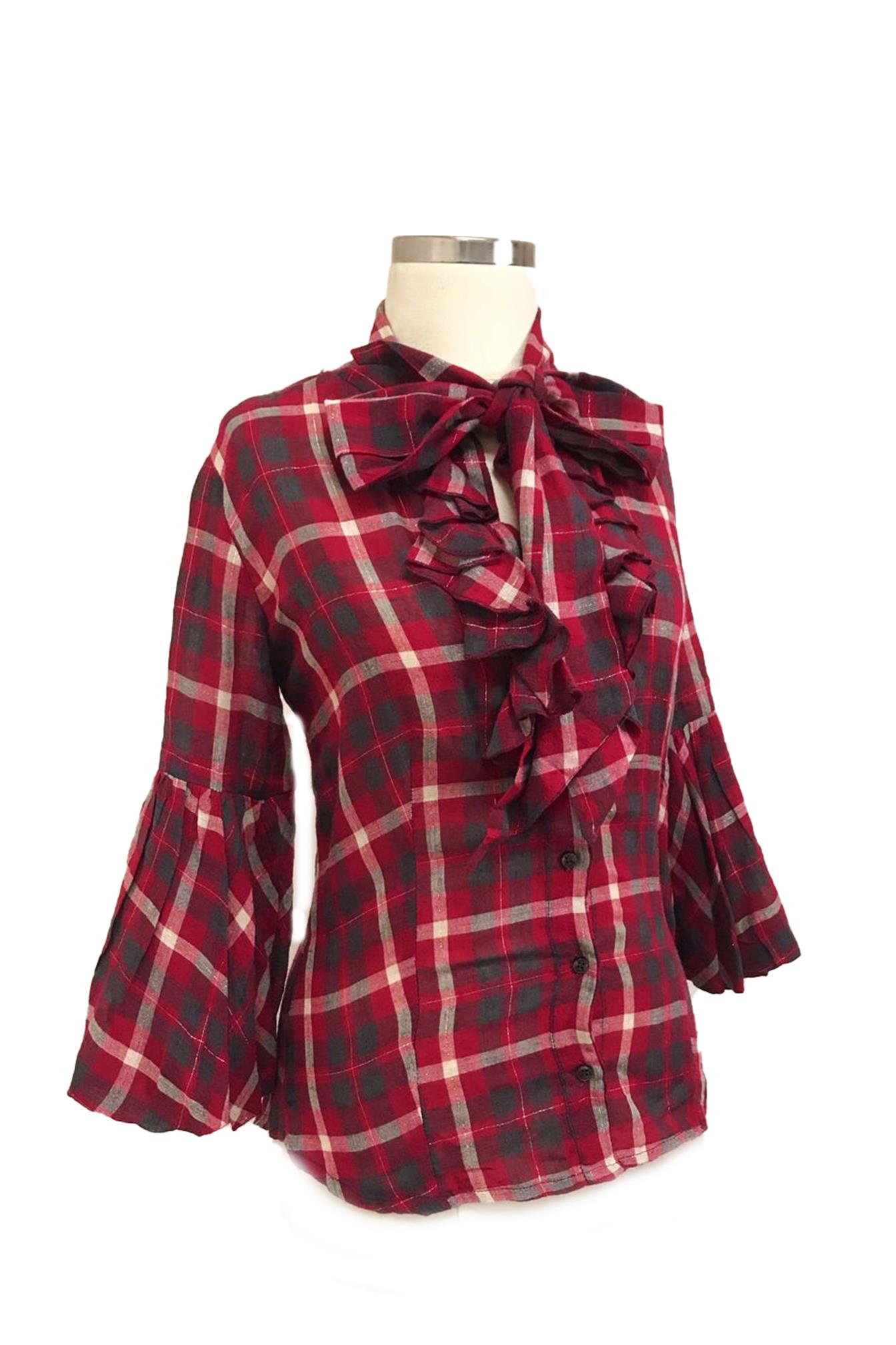 Pile Detaylı Gömlek