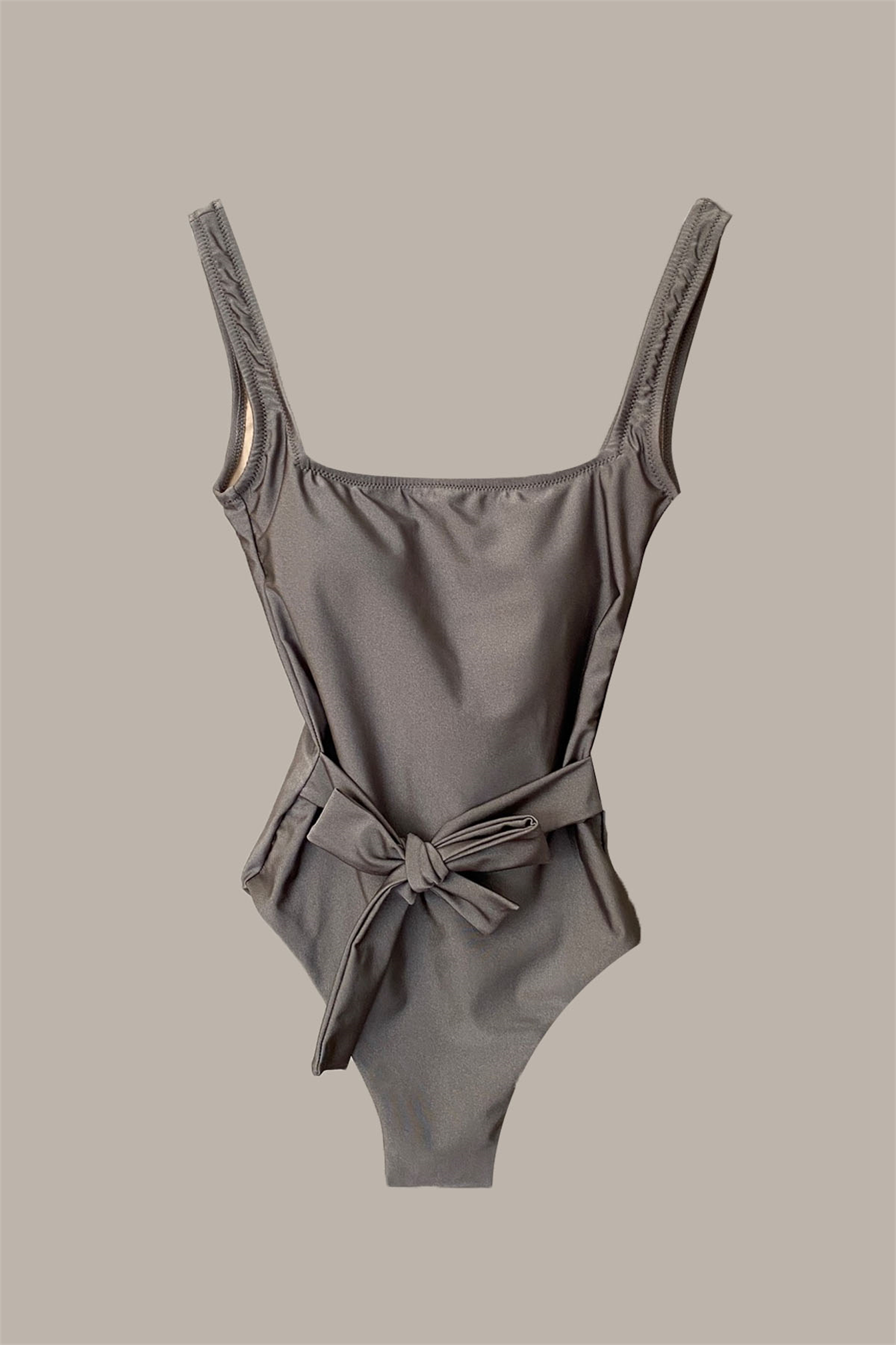 SEI X NUC GRİ KARE YAKA MAYO