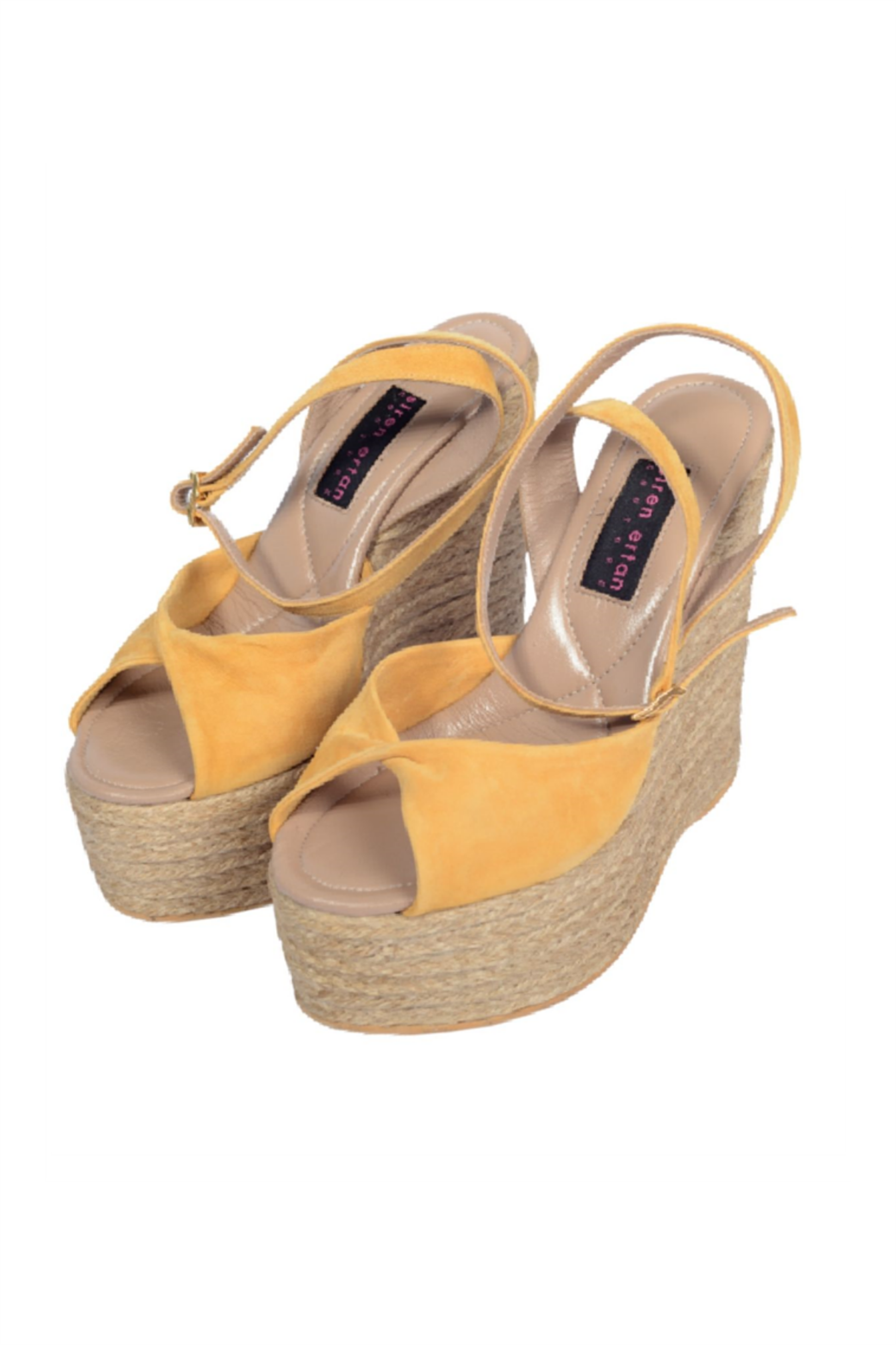 Sun Flower Dolgu Topuk Ayakkabı