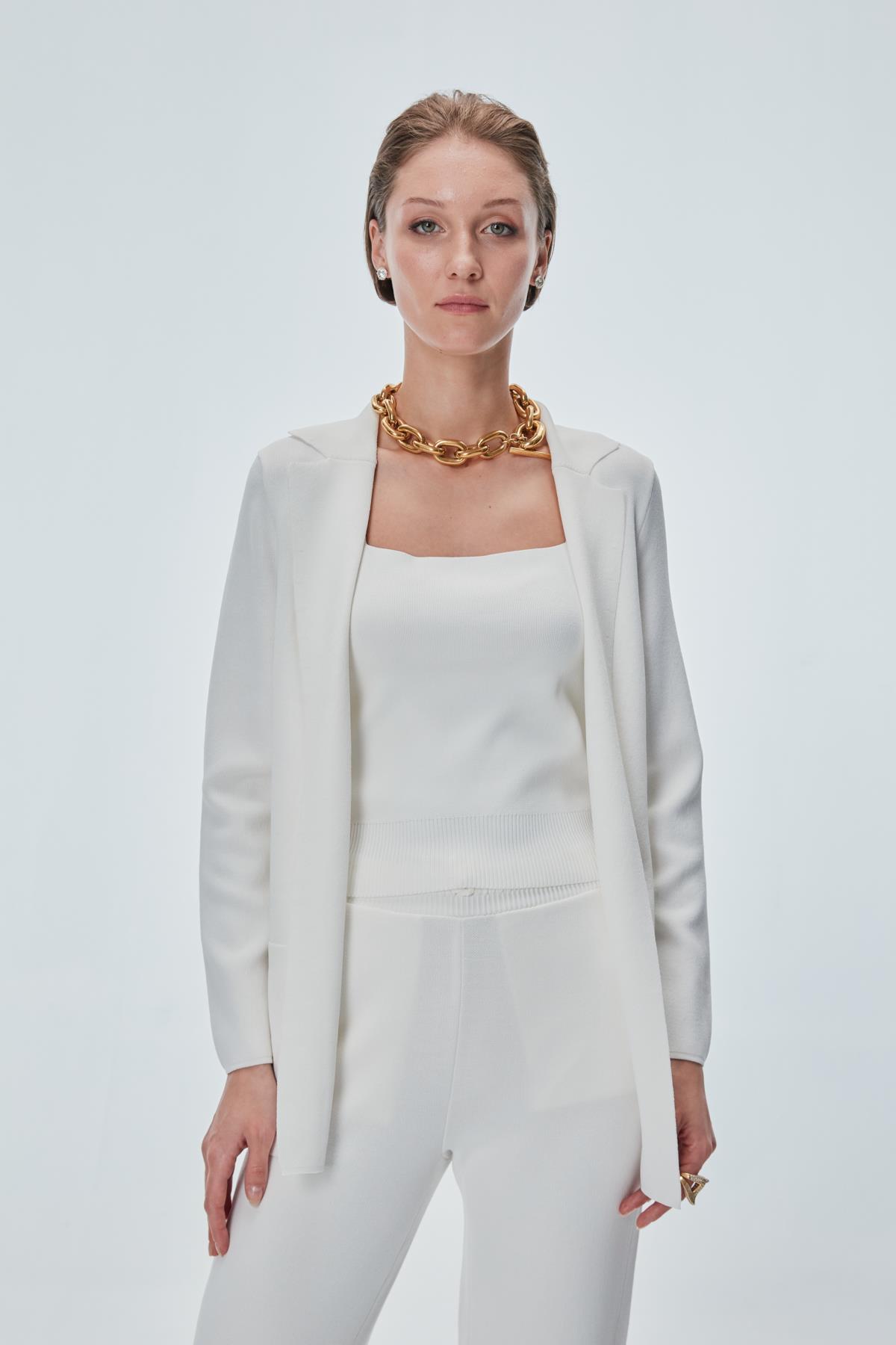 Bol Kesim Cepli Blazer Ceket