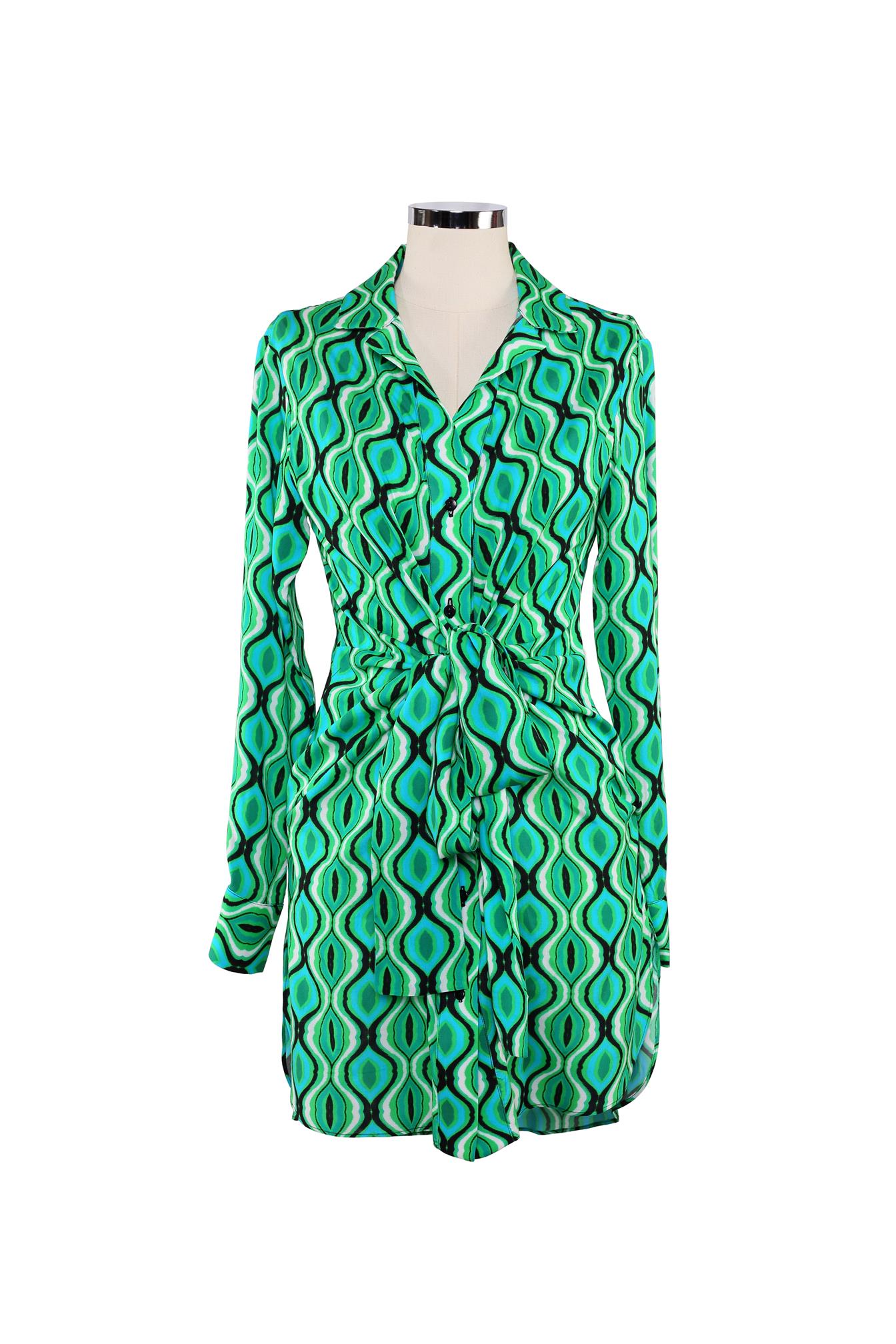 Önden Bağlamalı Elbise